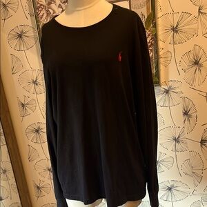 Polo by Ralph Lauren Black Long Sleeve Shirt